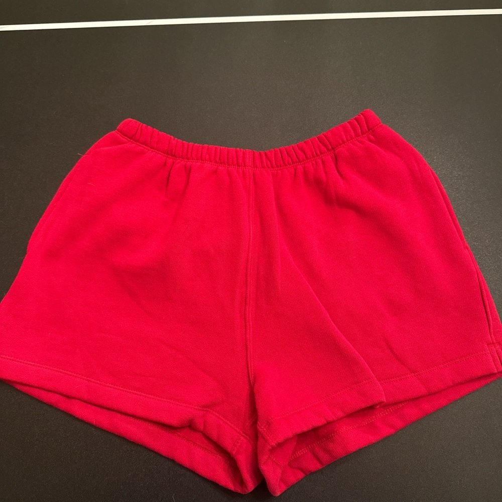 New with tags!! 
Red women’s shorts